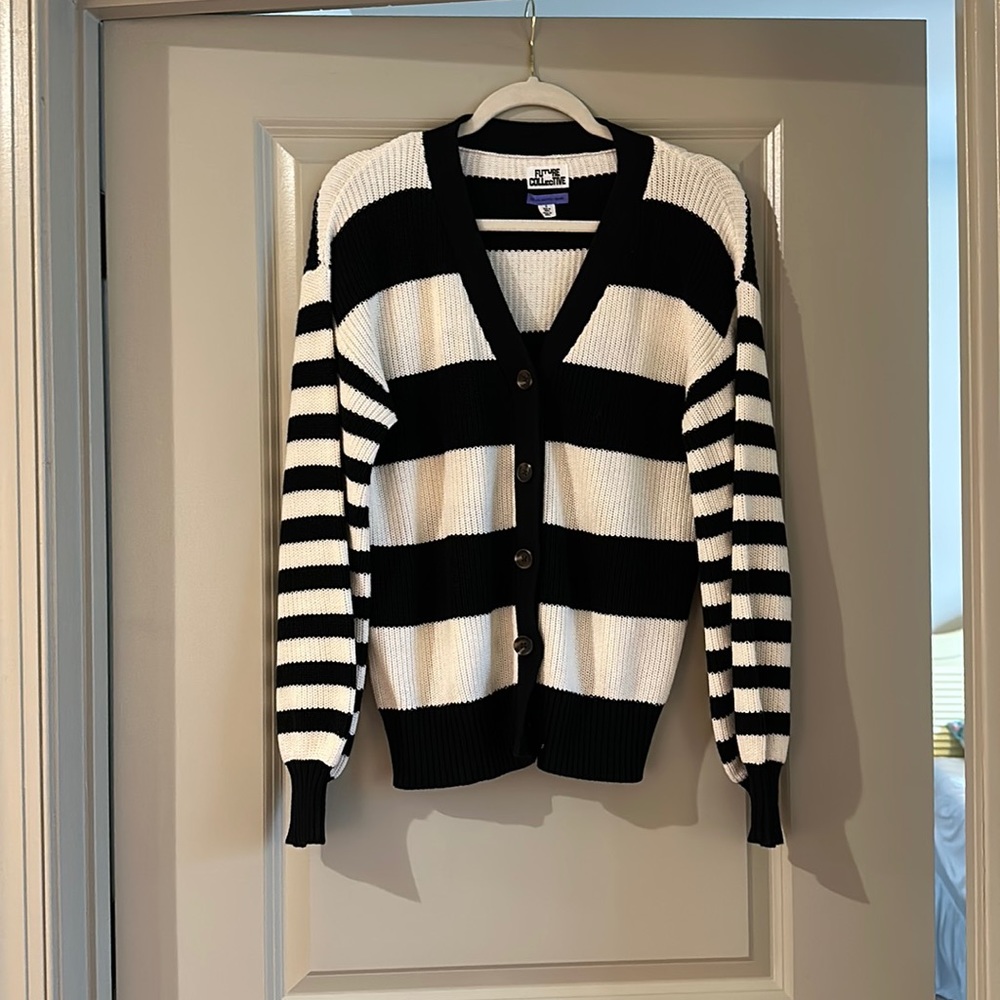 Future Collective striped cardigan